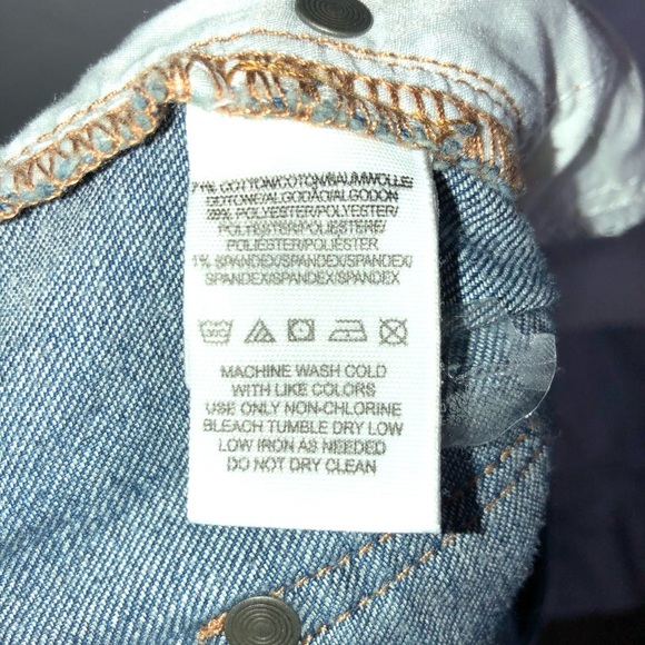 Free People FP Distressed Jeans Ankle Length - Picture 5 of 6